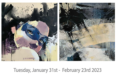 News : Joint exhibition by Ayman Gharaibeh & Zeina Al  Salti "CONTRAST" January 31st@5pm -  February 23rd 2023